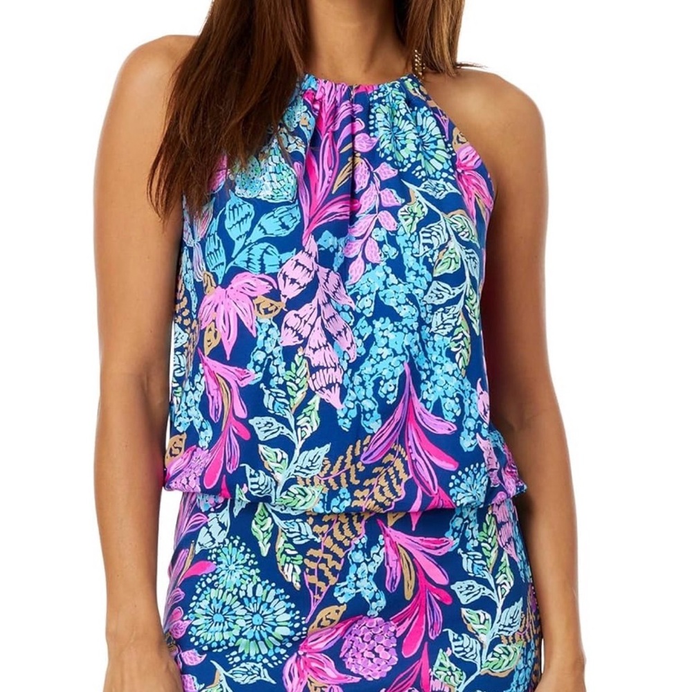 Lilly Pulitzer Sonique Halter Dress
